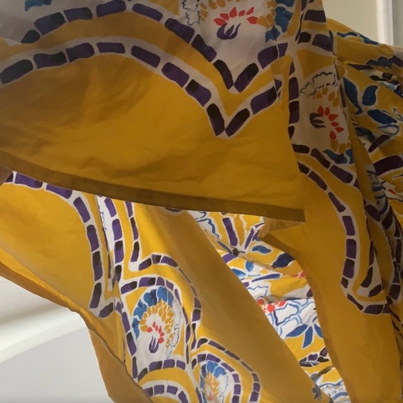 Maeve Anthropologie Tiered Maxi Sunshine Dress Size XL - Picture 5 of 8